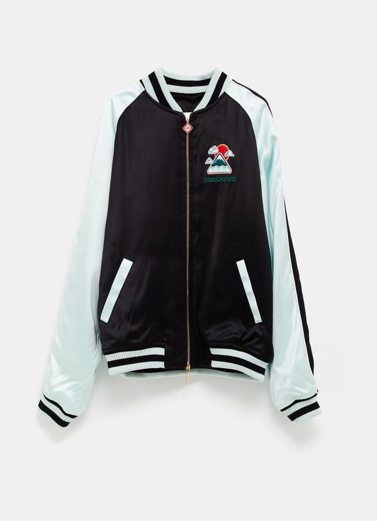Chaqueta bomber bordada
