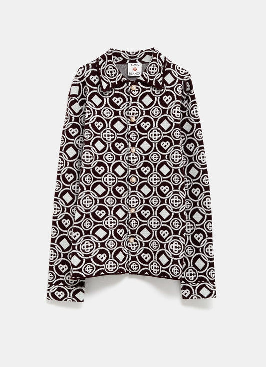 Camisa de punto con monograma