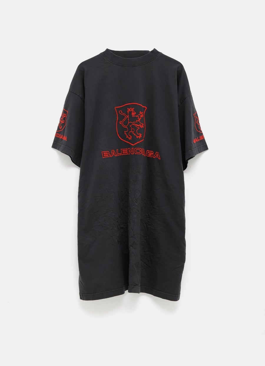 Balenciaga | Lion Club Oversized T-Shirt for Men at