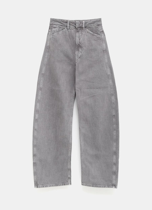 Pantalón de tiro alto con curvas