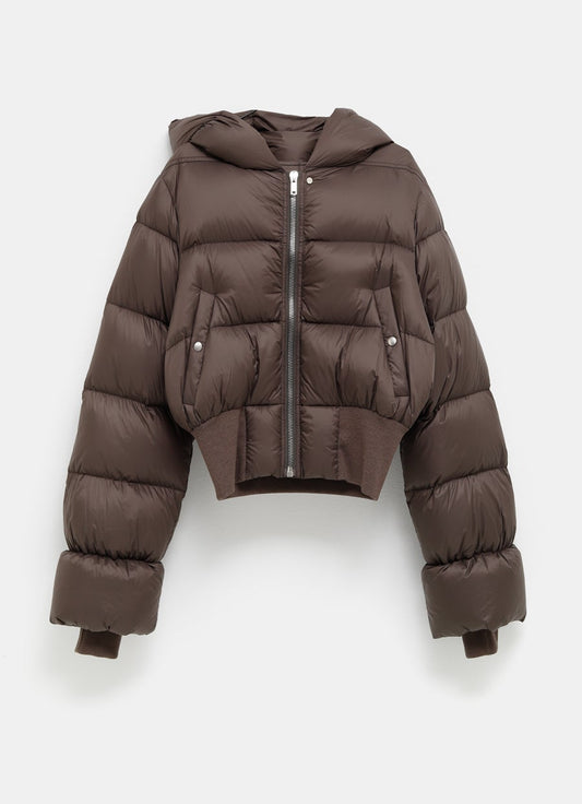 Plumífero con capucha