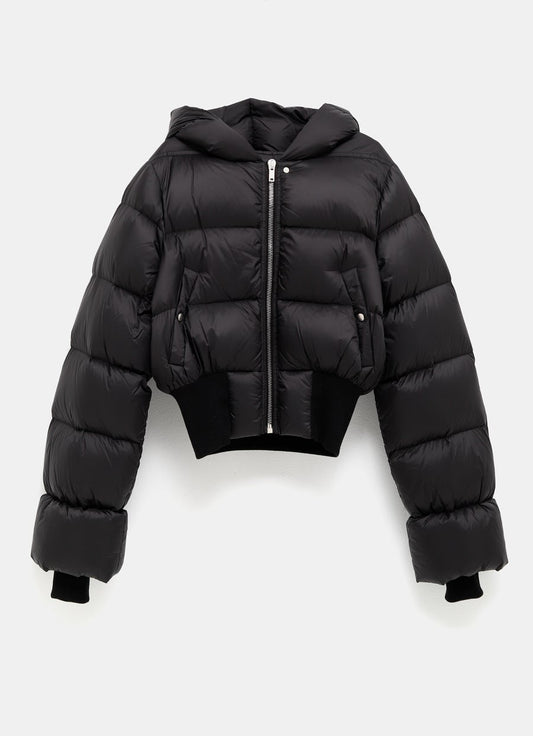 Plumífero con capucha