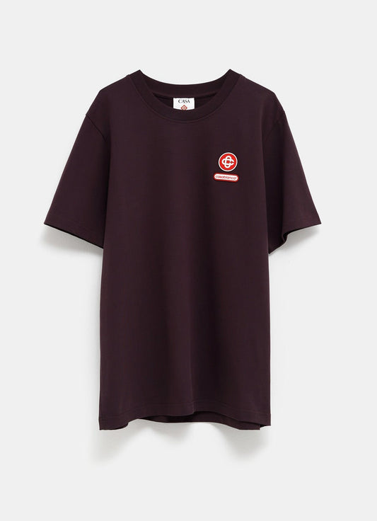 Camiseta con parche del logo