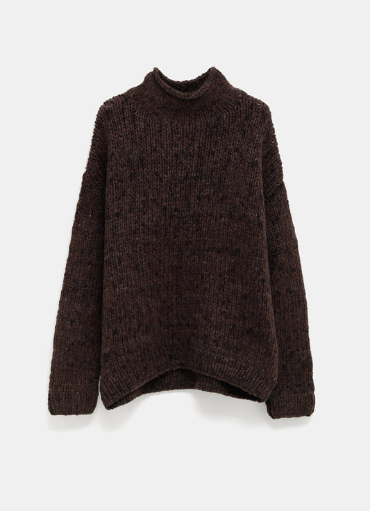 Jersey con cuello enrollado