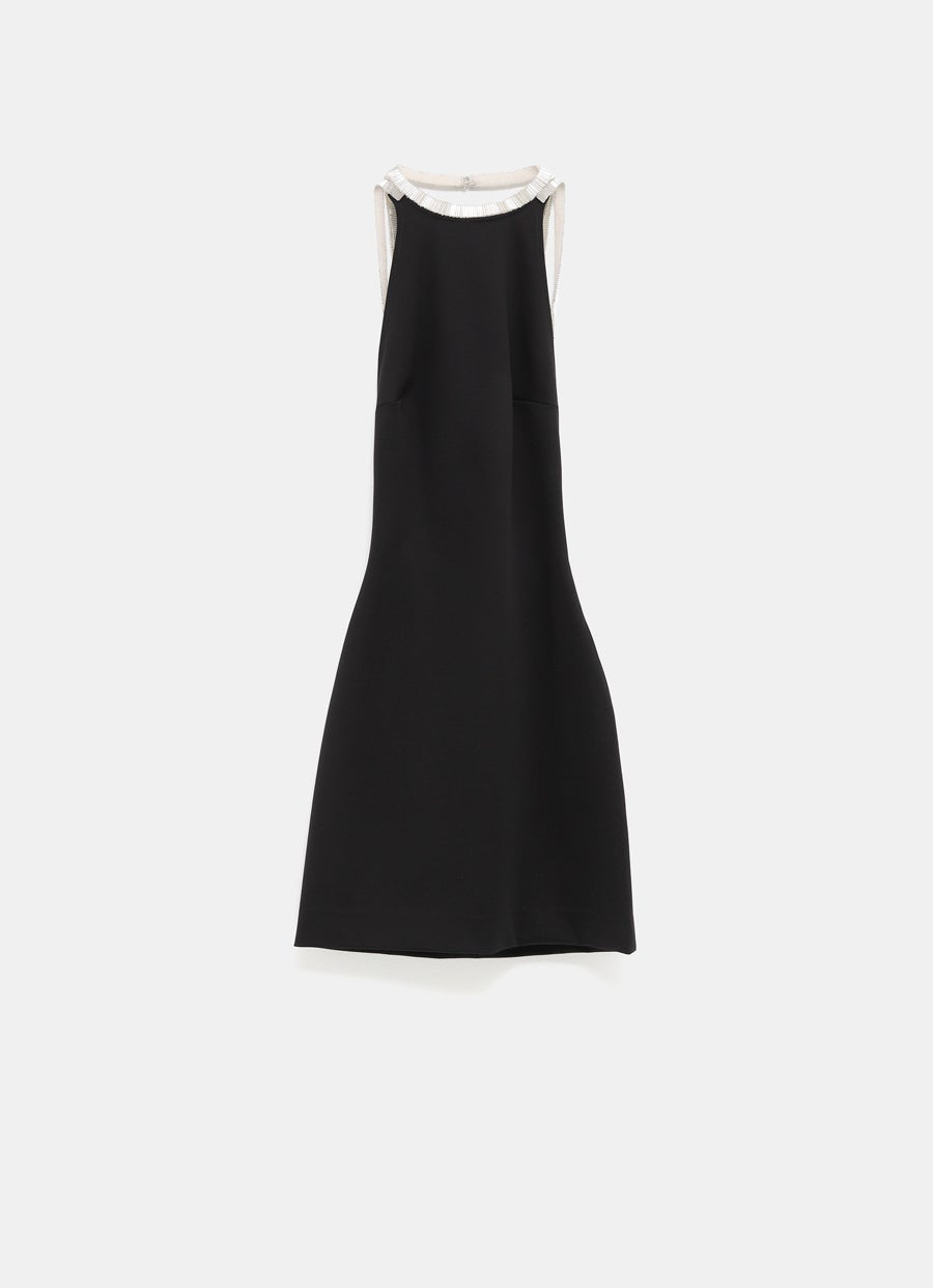 Attico Sequin Mini Dress - Black