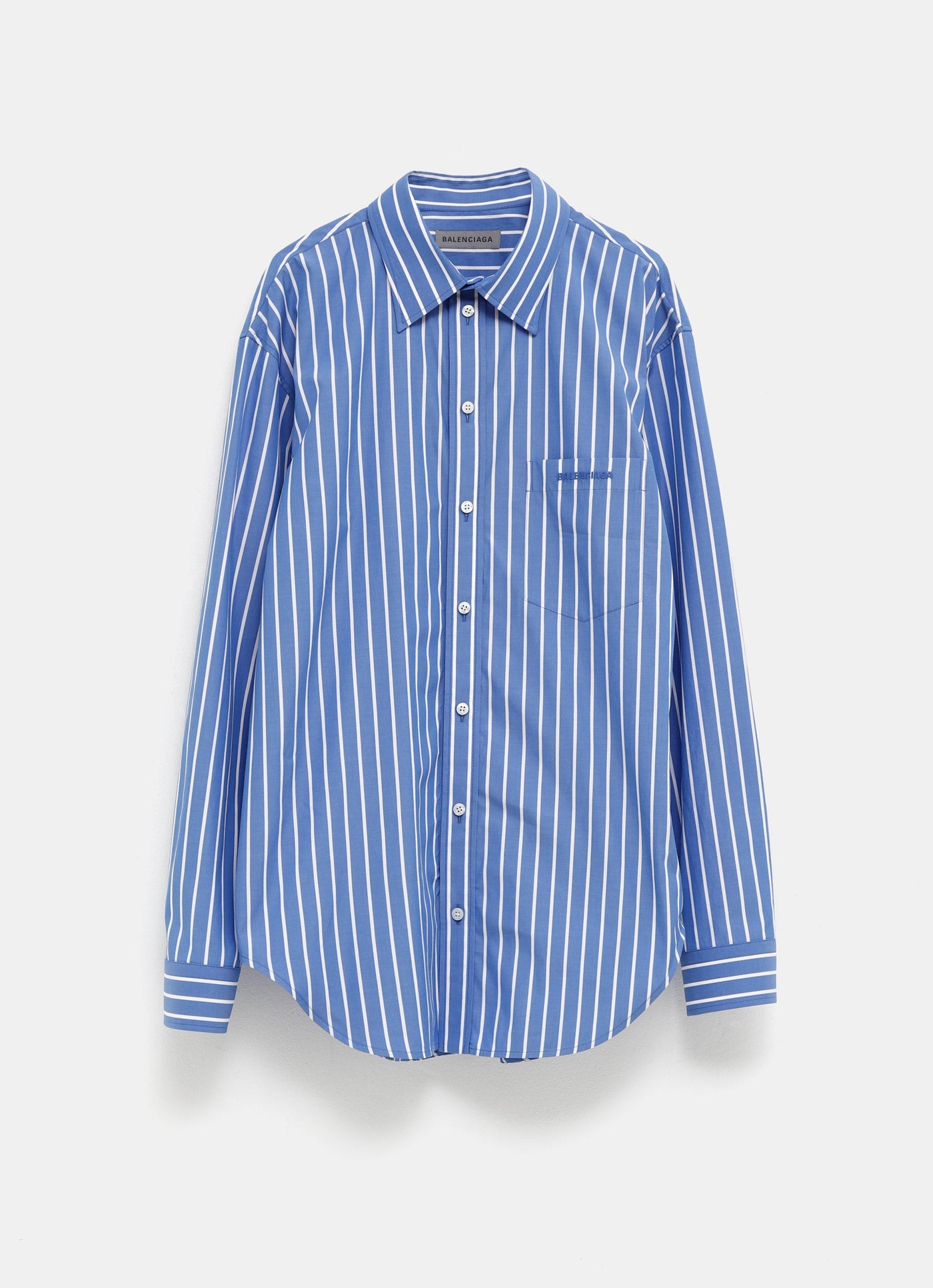 Balenciaga Shirt Cotton Striped Regular Fit