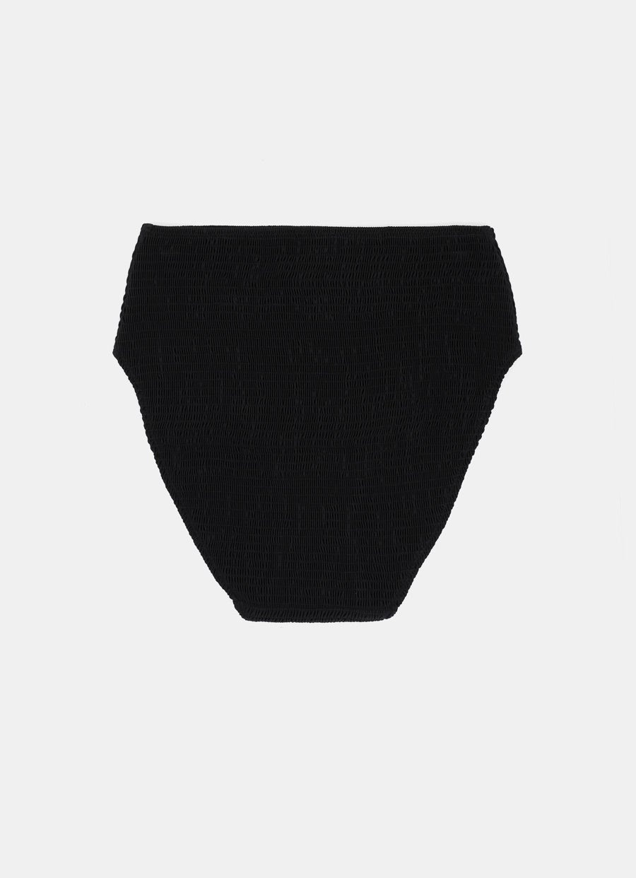 Braga de bikini fruncida