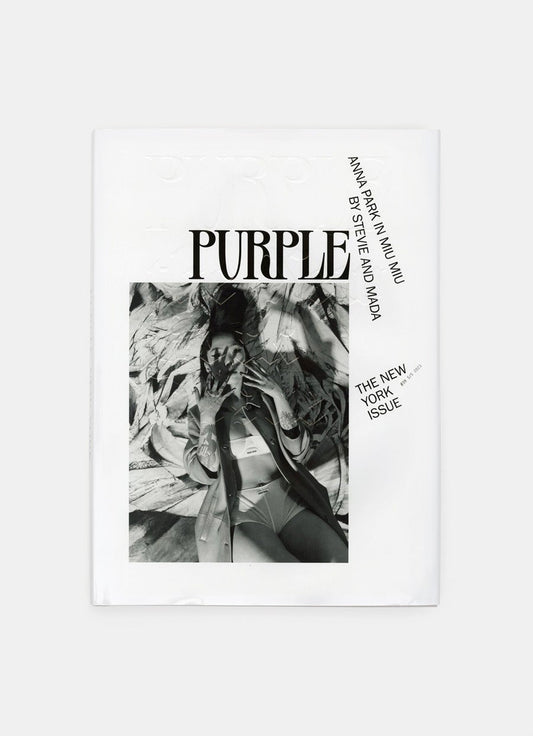 Purple Fashion Magazine número 39 “The New York Issue”