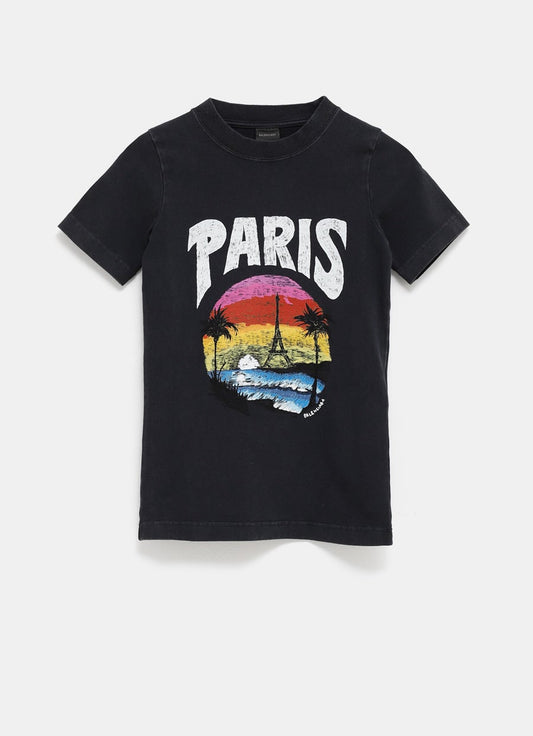 Camiseta Paris Tropical ajustada