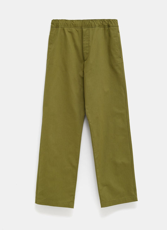 Pantalones de satén de algodón