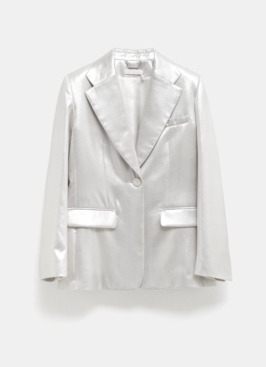 Chaqueta de vestir con botón