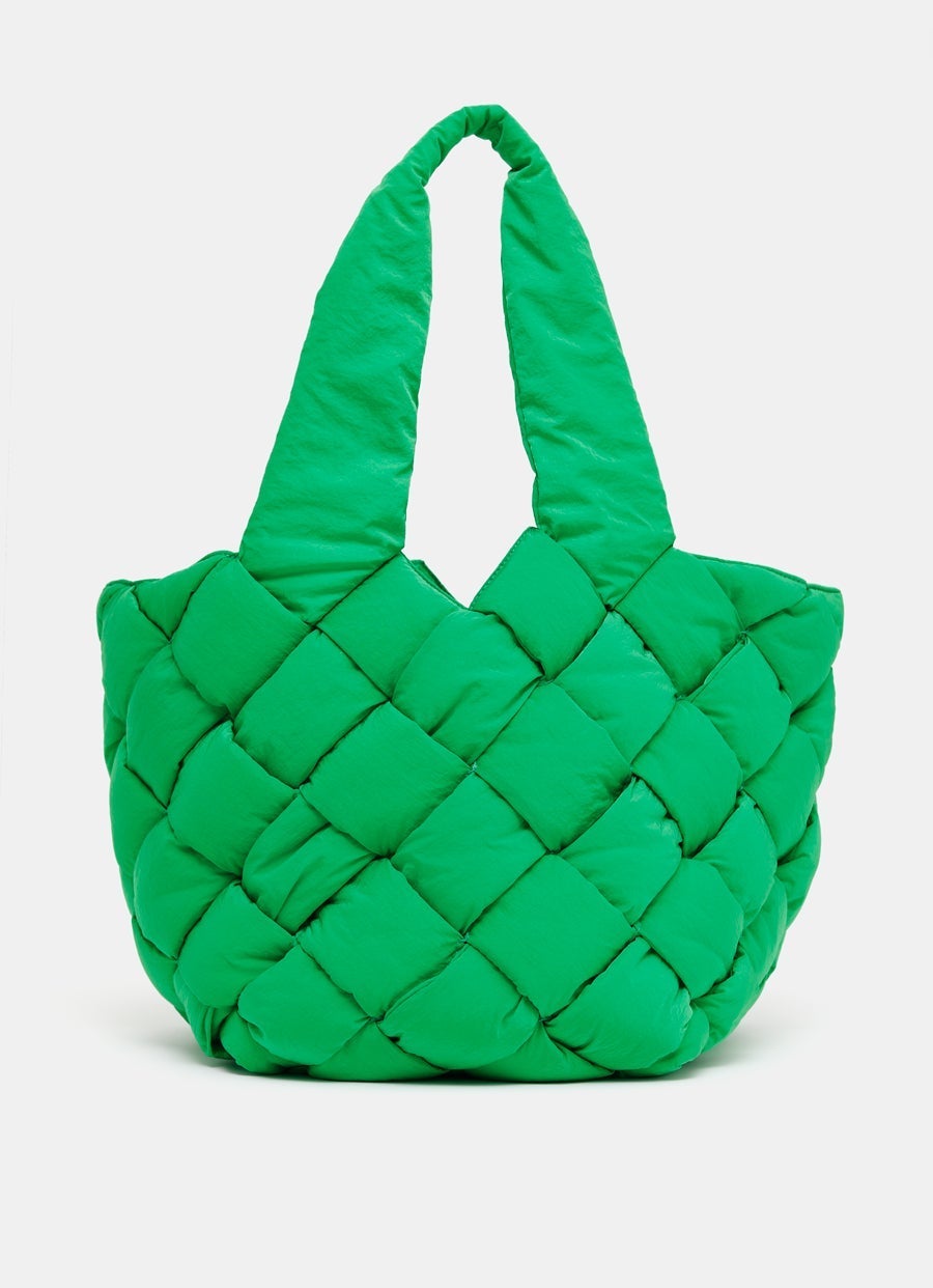 Bottega Veneta Bolso Tote Cassette Acolchado y Trenzado