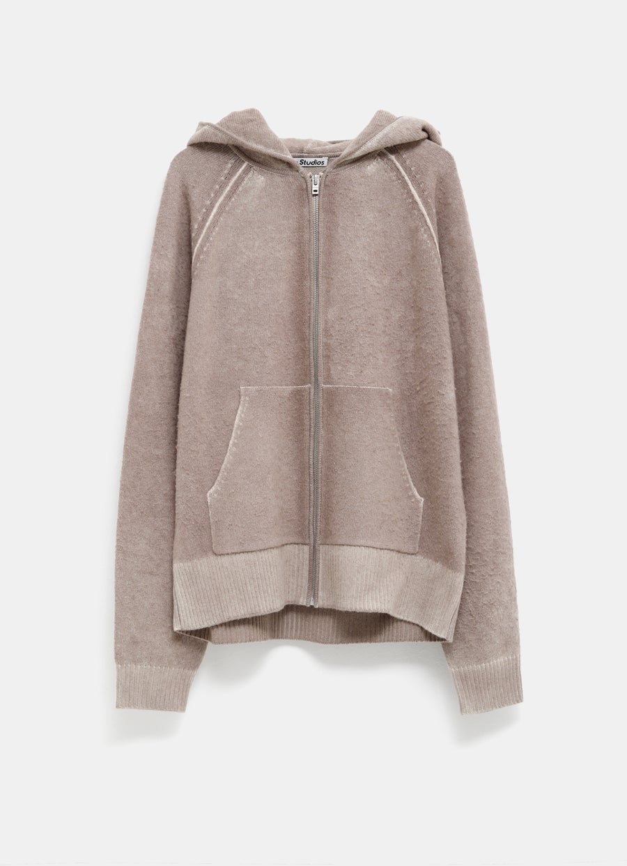 Acne Studios | Hooded Zipper Sweater at Ekseption - EKSEPTION
