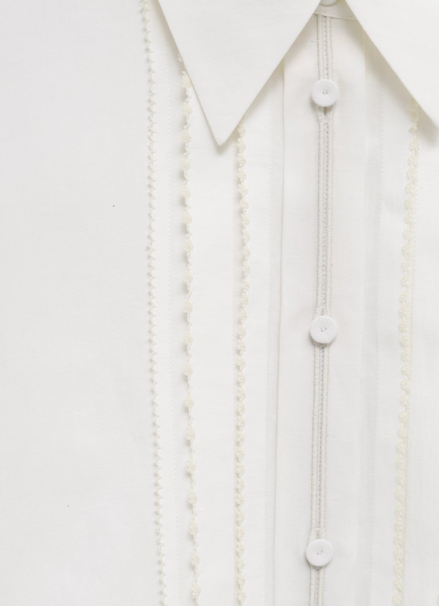 Camisa con cremallera