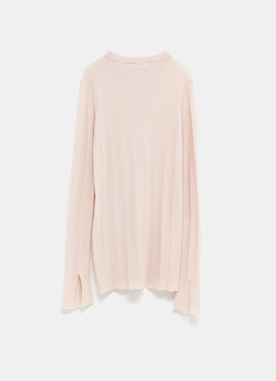 Jersey de cuello redondo