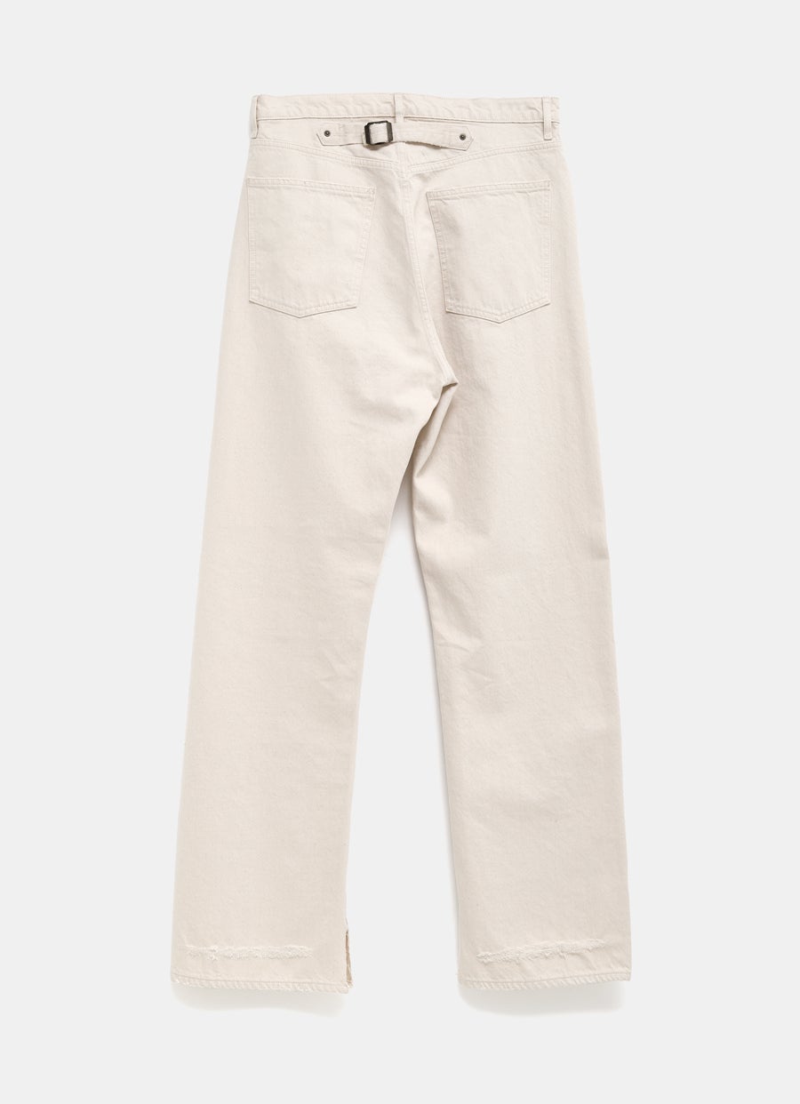 Vaqueros con hebilla trasera