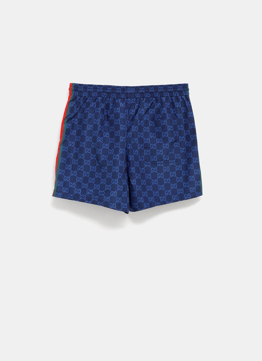 Short de baño con estampado GG para hombre