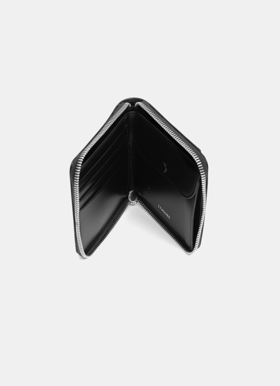 Cartera plegable compacta Patina Zip