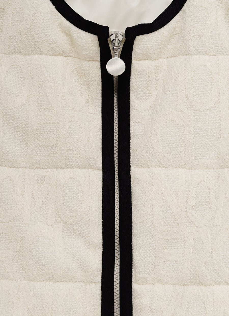 Chaleco de rizo para mujer