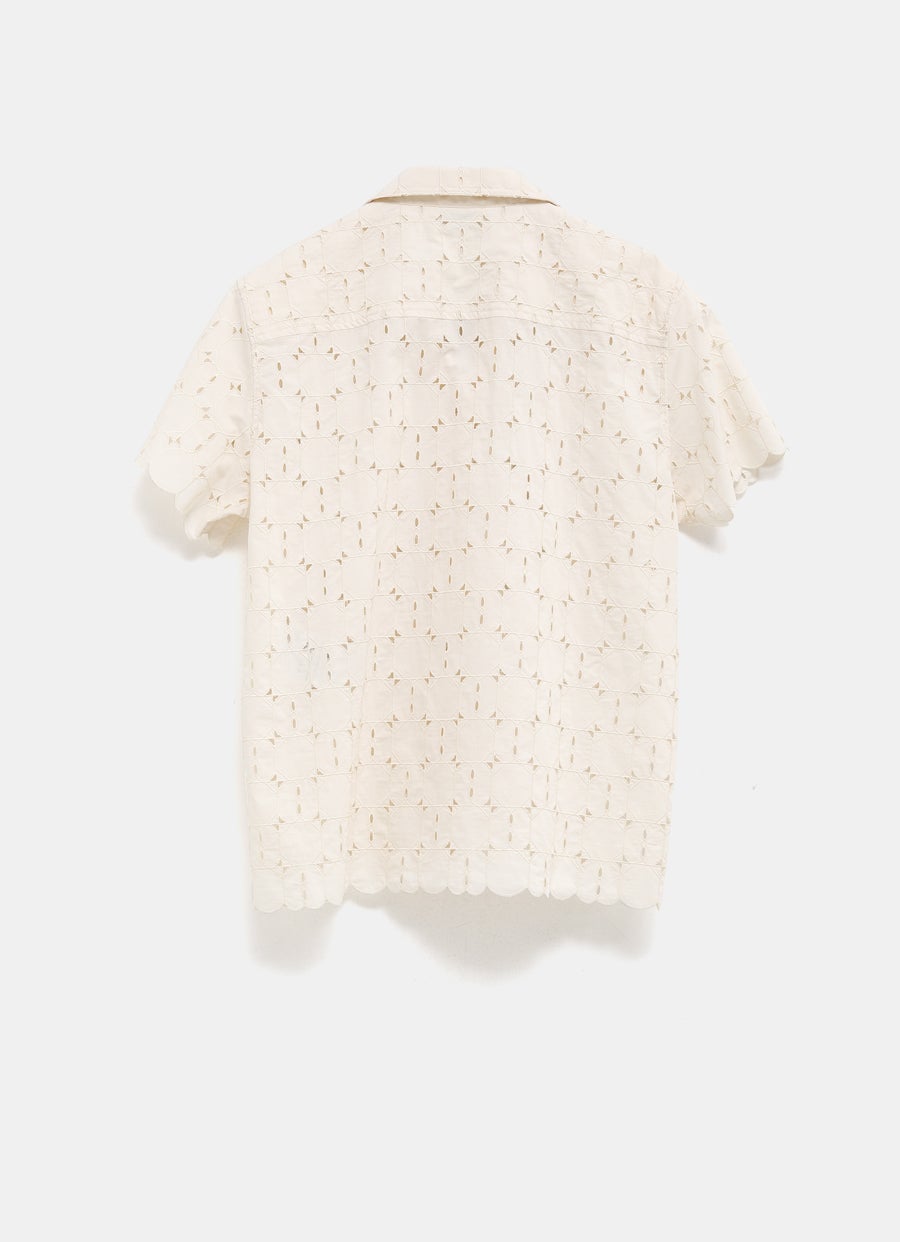 Camisa Broderie Anglaise