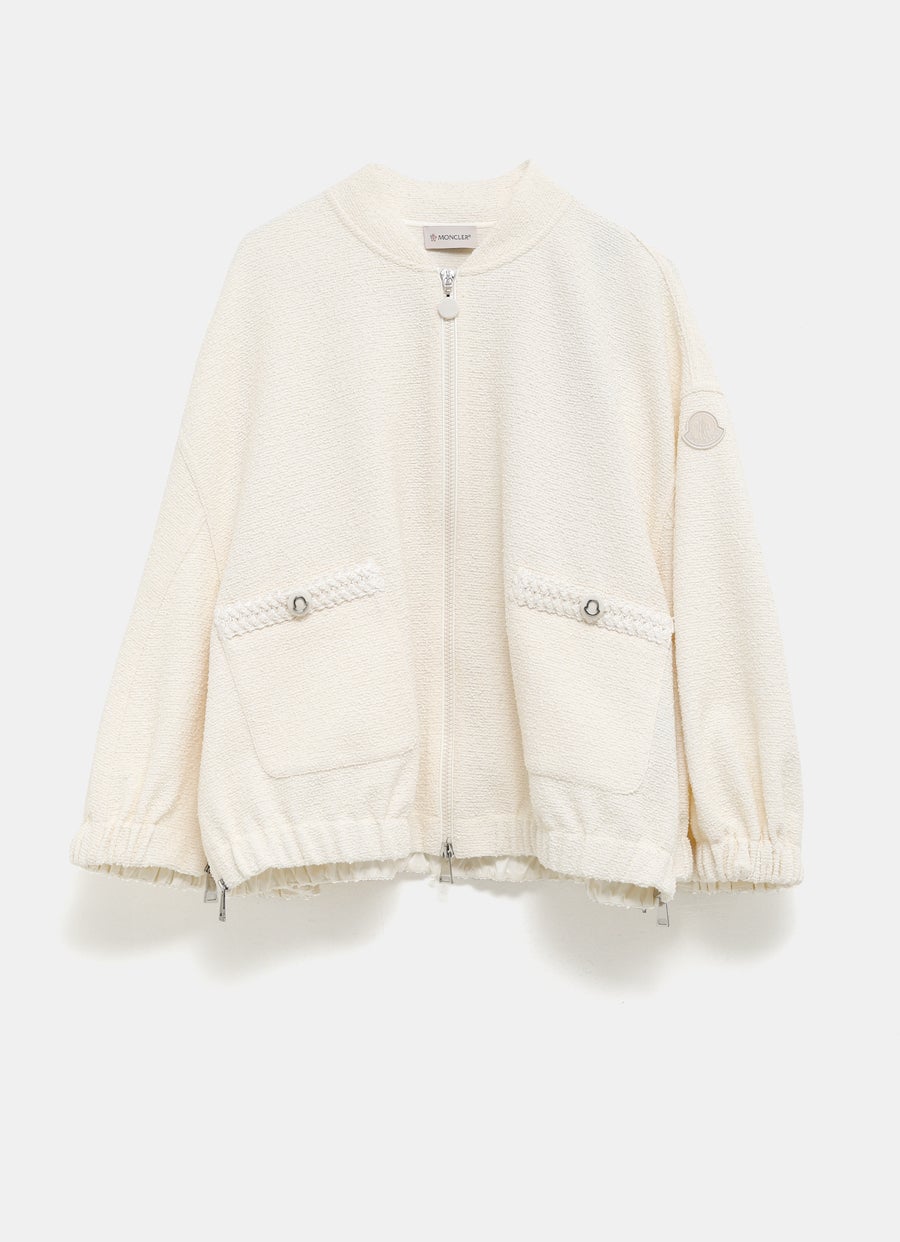 Chaqueta de rizo para mujer