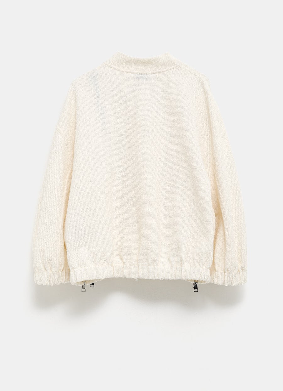 Chaqueta de rizo para mujer