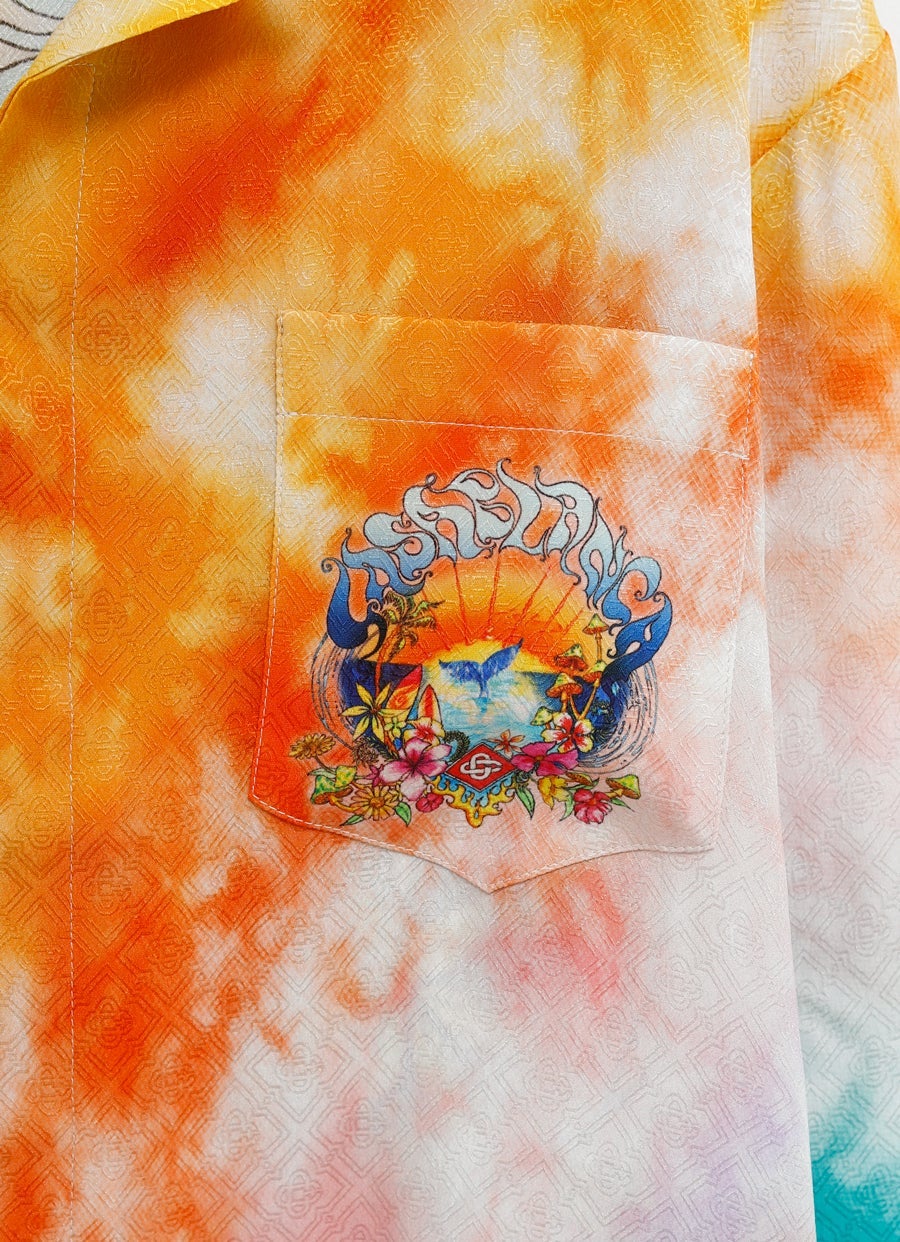 Camisa de seda Surf Trip