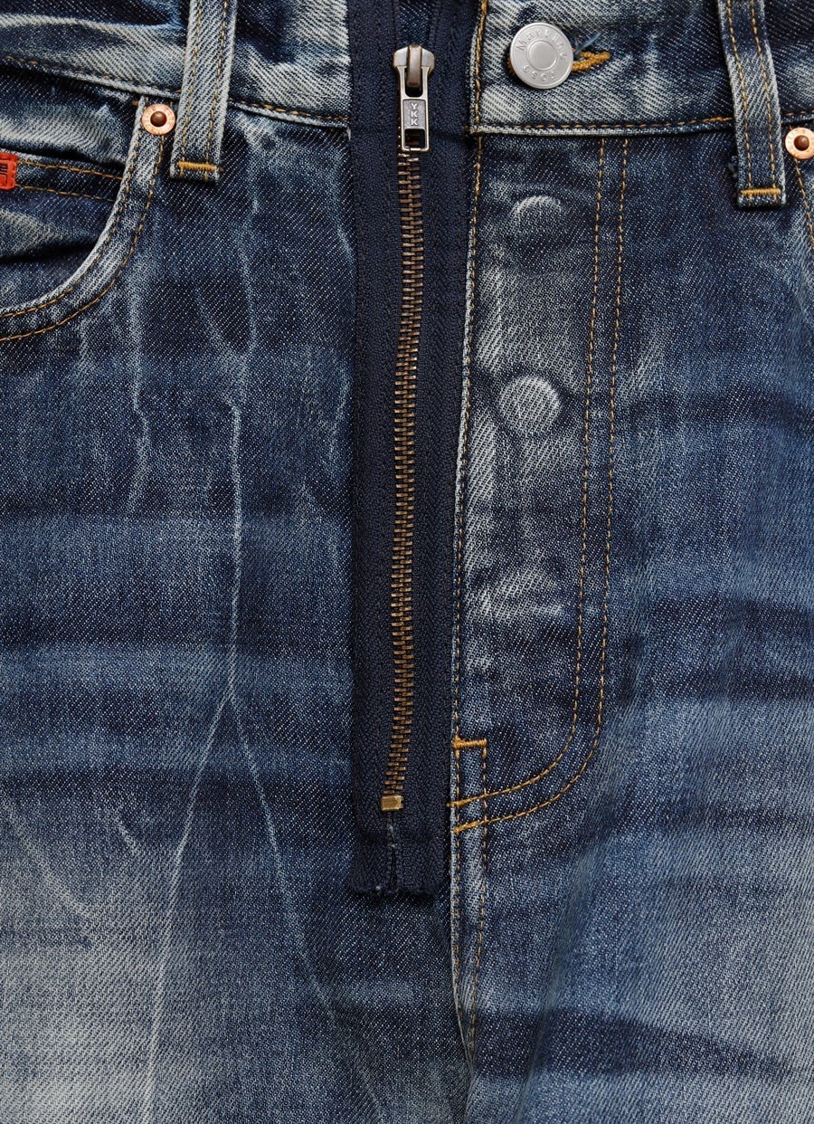 Vaquero con cremallera