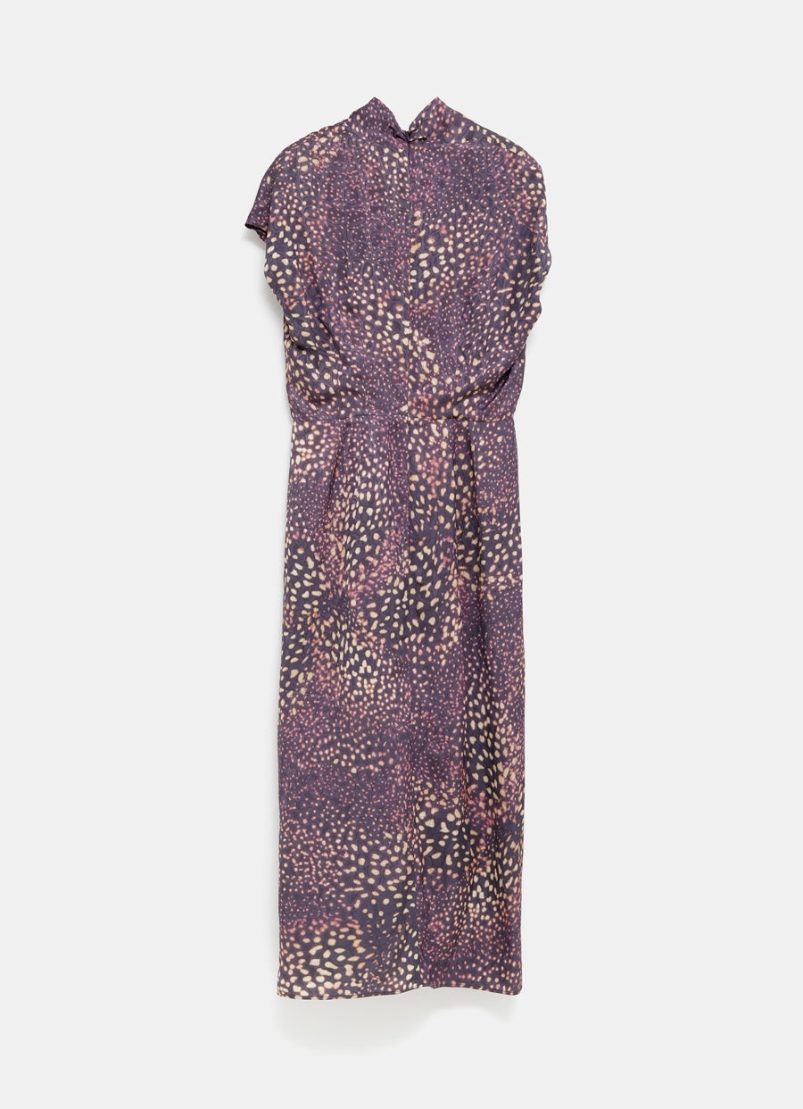 Vestido con detalle drapeado