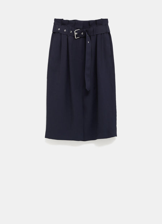 Falda con cinturón