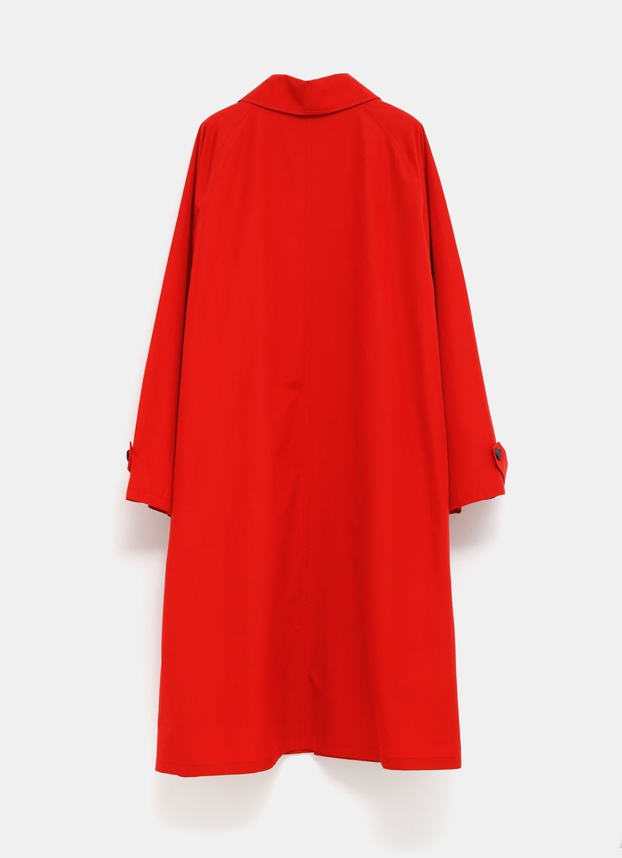 Gabardina de manga raglán oversize