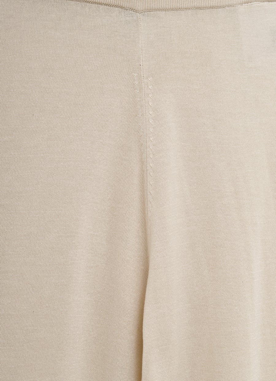 Pantalón ancho de punto
