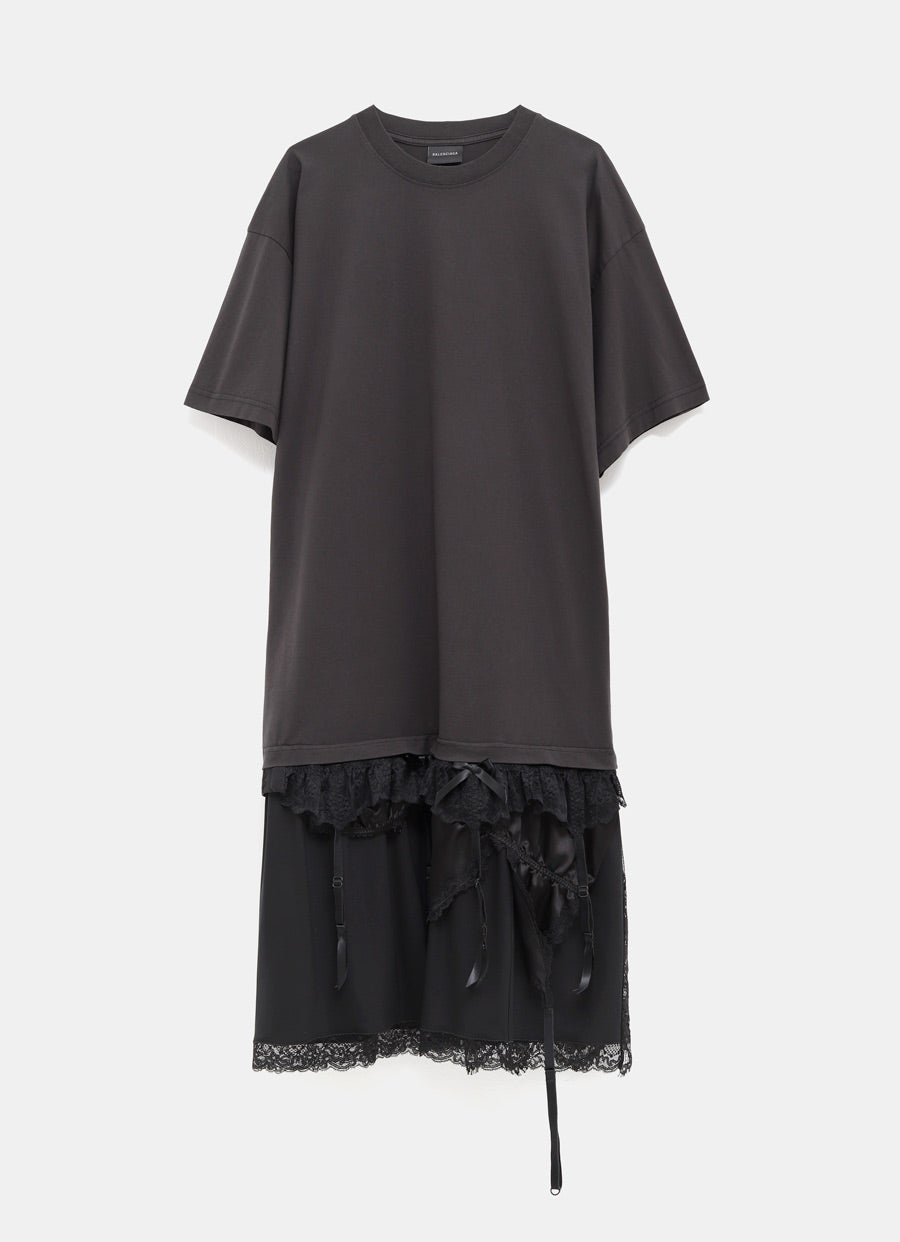 Vestido camiseta lingerie