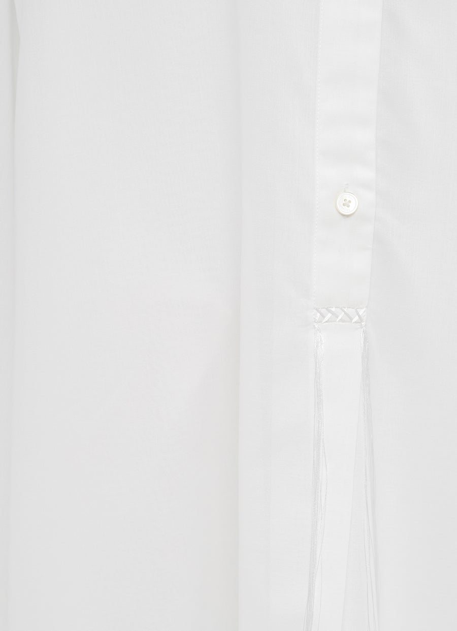 Camisa de cuello Mao