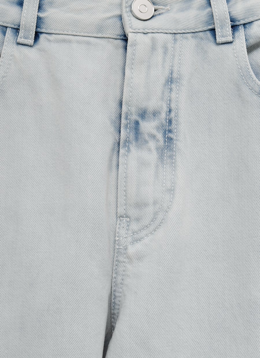 Pantalón vaquero de corte curvo