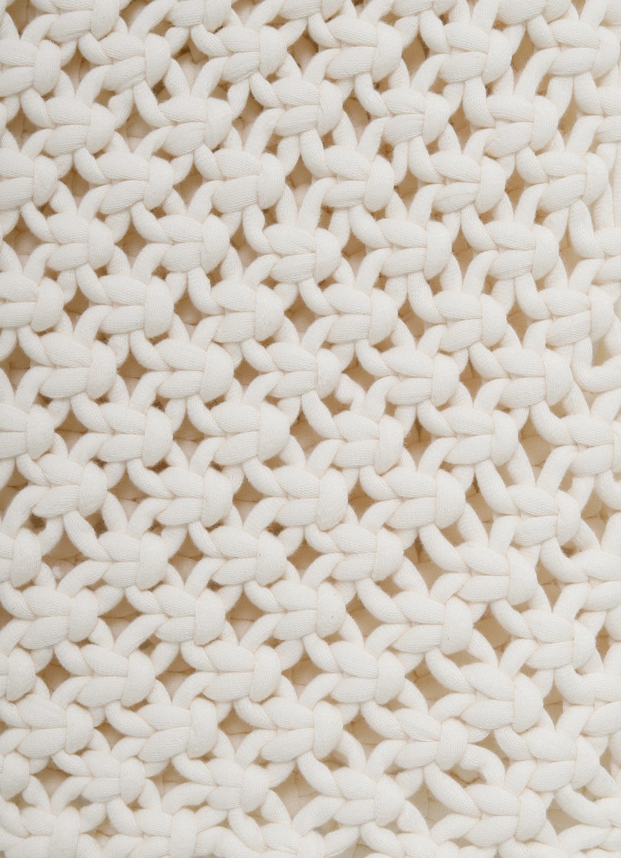 Top de cordon anudado