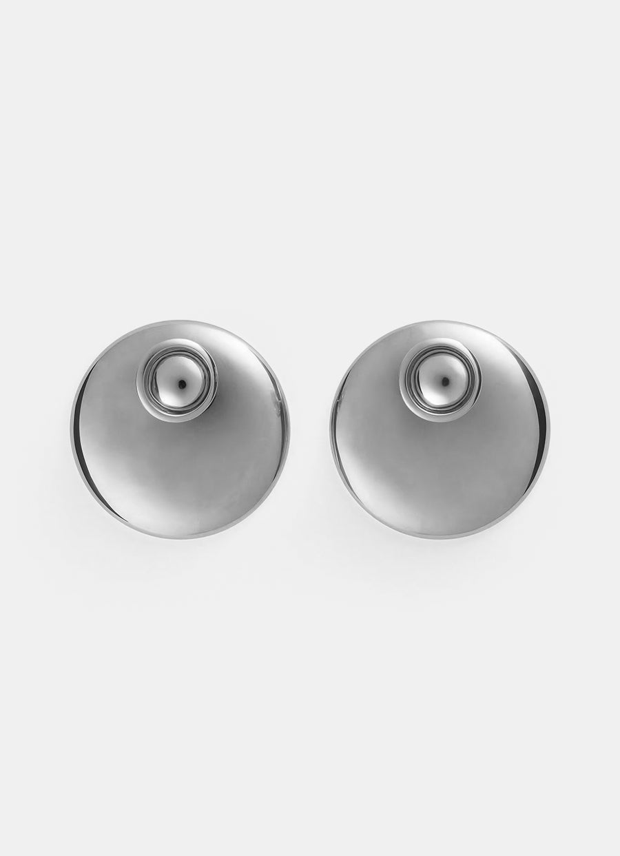 Pendientes cóncavos grandes