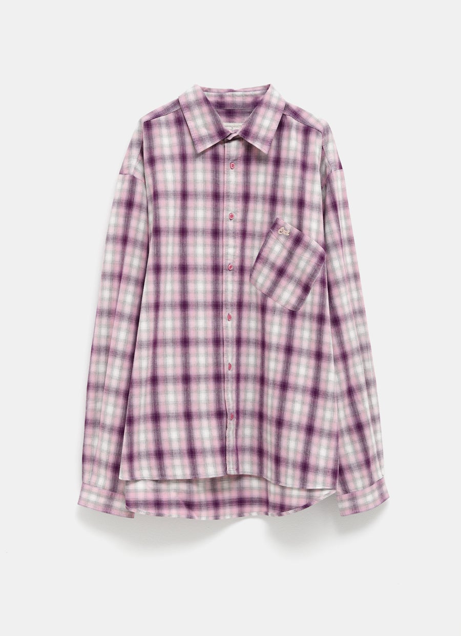 Sobrecamisa unisex a cuadros