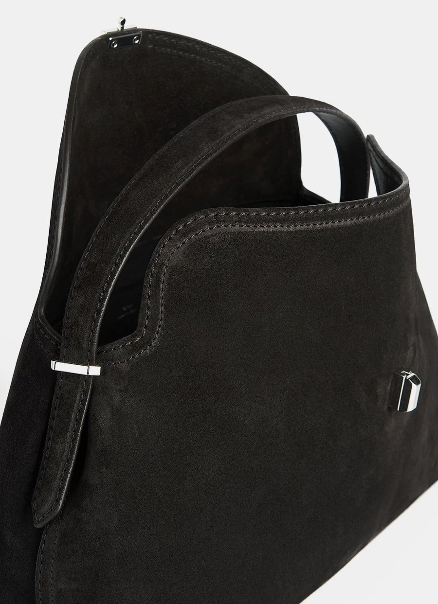 Bolso T-Lock de ante