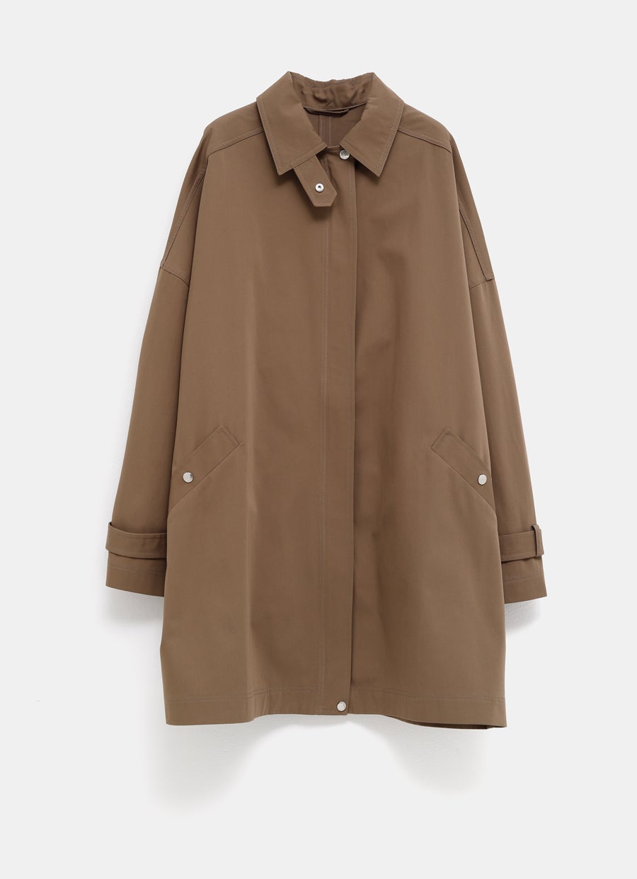 Chaqueta estilo gabardine oversize