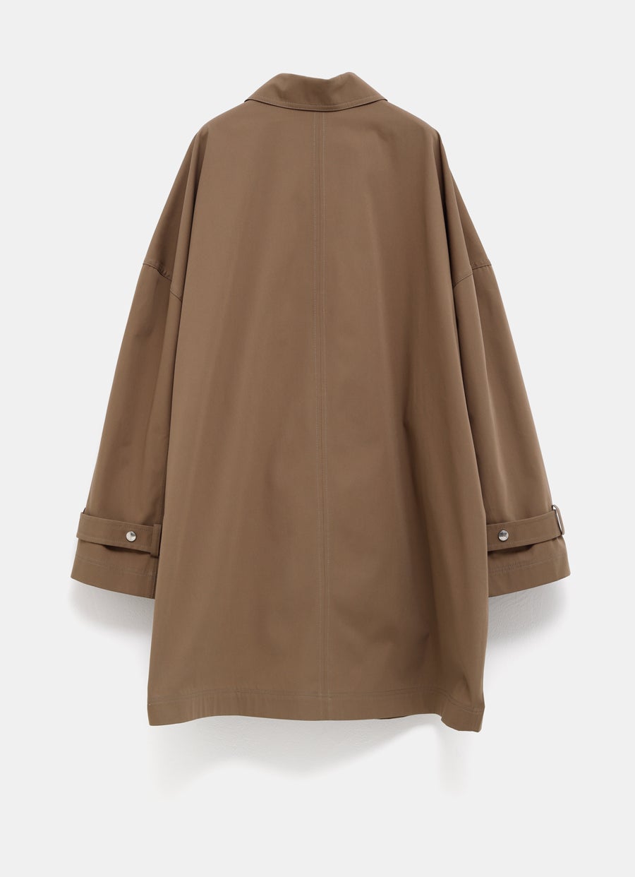 Chaqueta estilo gabardine oversize