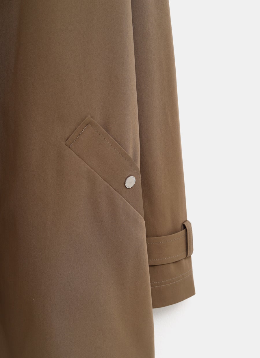 Chaqueta estilo gabardine oversize