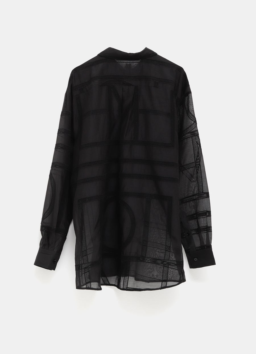 Camisa de crochet clásica