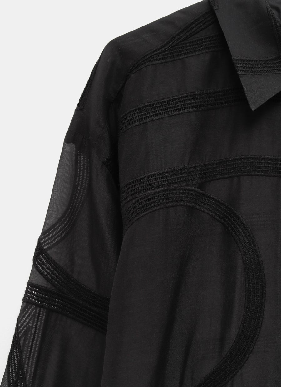 Camisa de crochet clásica