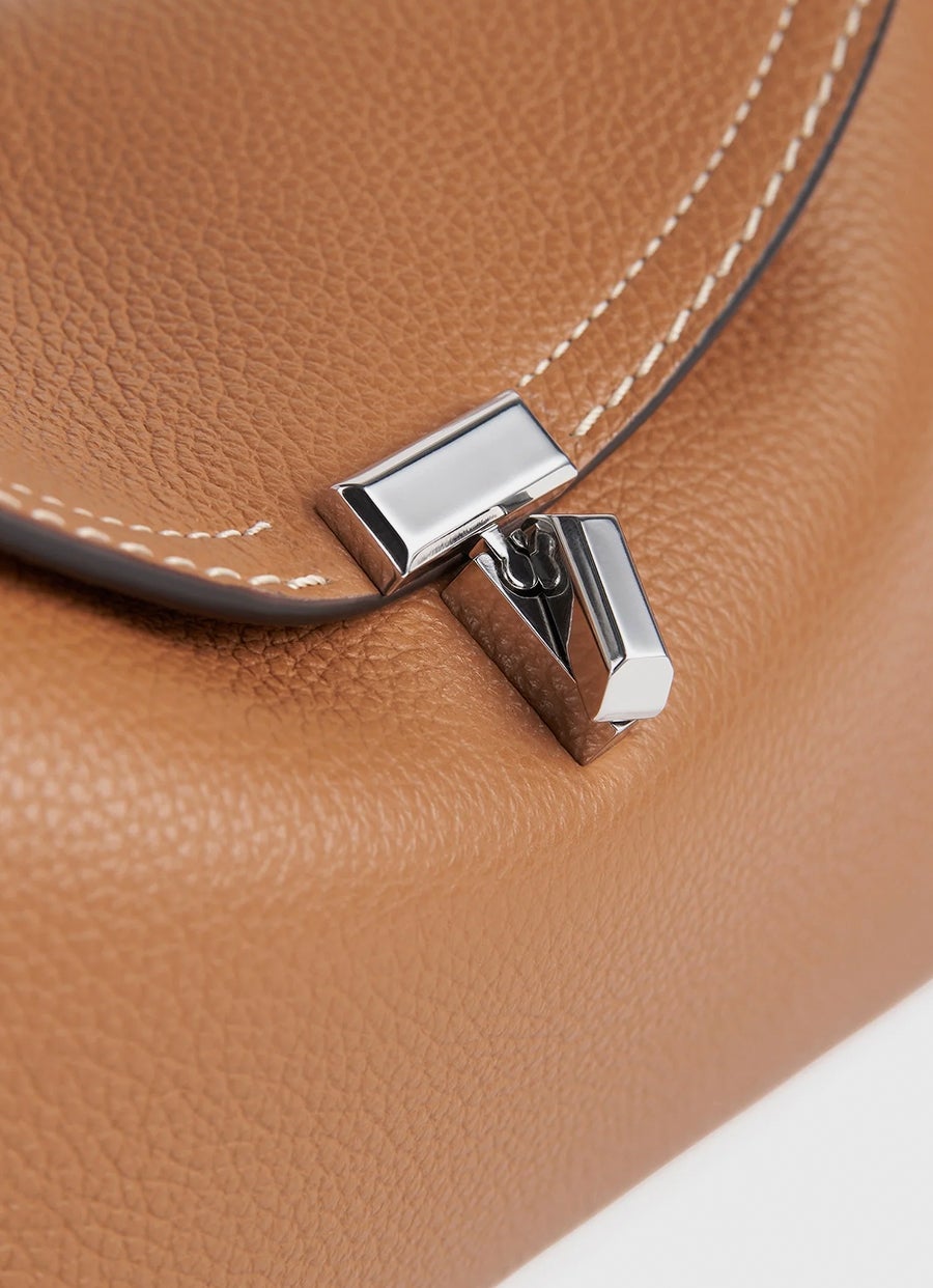 Clutch T-Lock de piel granulada