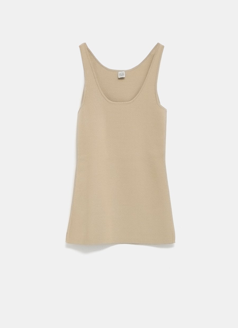 Top de tirantes de punto compacto