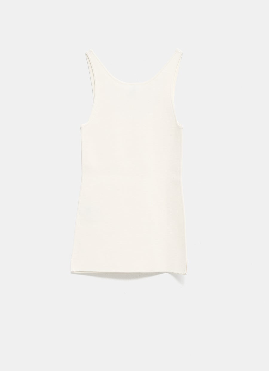 Top de tirantes de punto compacto