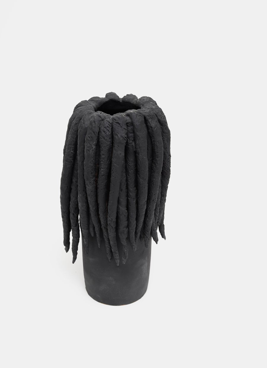 Jarrón Dreadlocks de arcilla