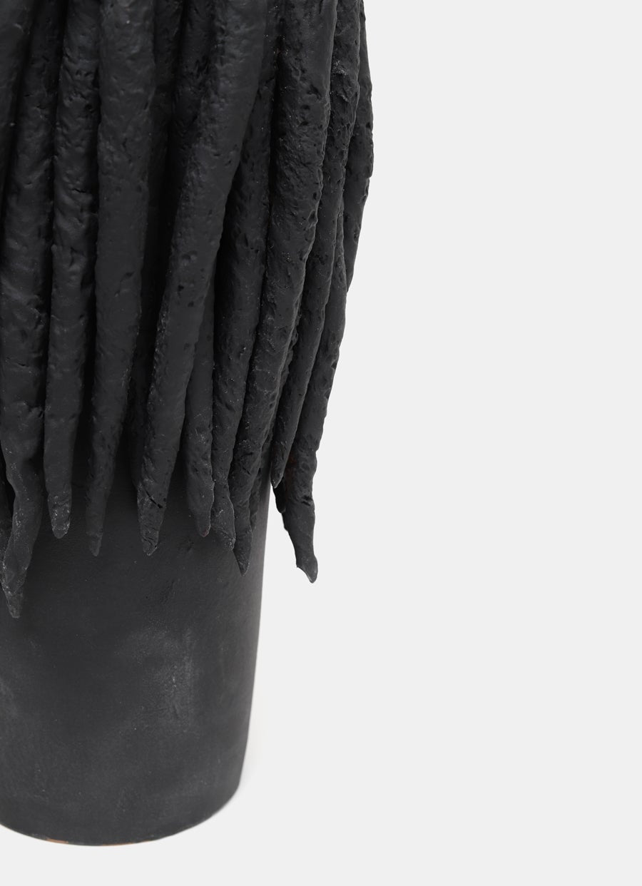 Jarrón Dreadlocks de arcilla