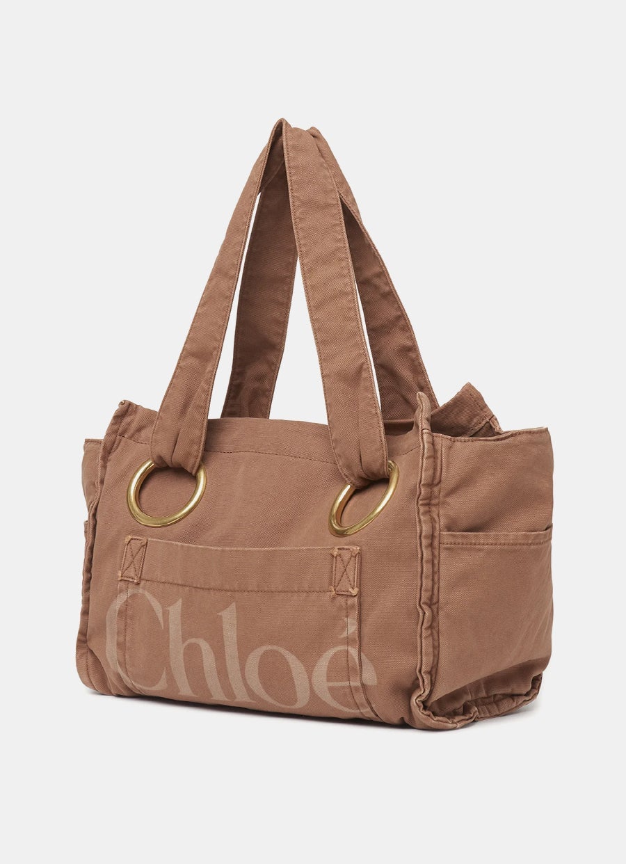 Bolso tote Chloé Plage de algodón